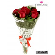 Romantico 6 Rosas Premium(Cod.603) Romantico 6 Rosas Premium(Cod.603)