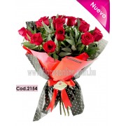 Bouquet 18 Rosas Premium (Cod.2154) Bouquet 18 Rosas Premium (Cod.2154)