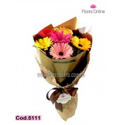 Bouquet 6 Gerberas Premium (Cod.5111) Bouquet 6 Gerberas Premium (Cod.5111)