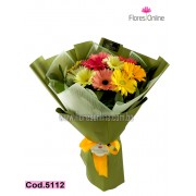 Bouquet Mix de Colores Gerbera (Cod.5112) Bouquet Mix de Colores Gerbera (Cod.5112)