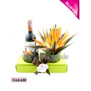 Flores, Chocolates y Vino Flores, Chocolates y Vino