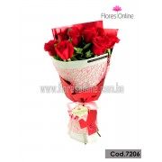 Bouquet 9 Rosas Premium (Cod.7206) Bouquet 9 Rosas Premium (Cod.7206)