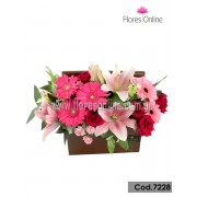 Jardinera Mix de Flores (Cod.7228) Jardinera Mix de Flores (Cod.7228)