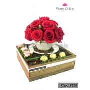 Rosas,Café y Chocolates (Cod.7231) Rosas,Café y Chocolates (Cod.7231)