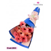 Bouquet Gerberas Pink (Cod.203) Bouquet Gerberas Pink (Cod.203)