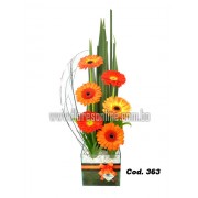 Verano Gerberas Naranjas (Cod.363) Verano Gerberas Naranjas (Cod.363)