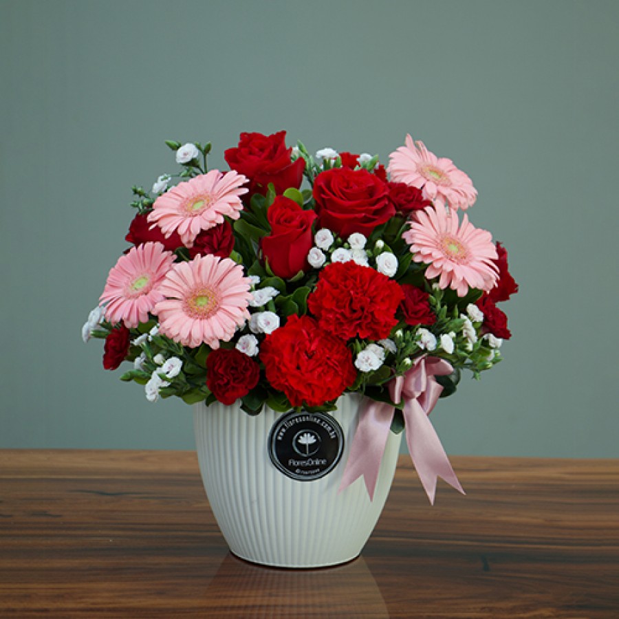 Arreglo Mix Rosas y Gerberas (Cod.137)