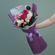 Bouquet Rosas Pink(Cod.B211)