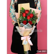 Bouquet 6 Rosas Premium (Cod.2021) Bouquet 6 Rosas Premium (Cod.2021)