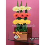 Arreglo Gerberas Primavera (Cod.2024) Arreglo Gerberas Primavera (Cod.2024)
