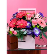 Cesta Flores Mix (Cod.2025) Cesta Flores Mix (Cod.2025)