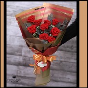 Bouquet Elegancia 9 Rosas (Cod.2109) Bouquet Elegancia 9 Rosas (Cod.2109)