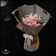 Bouquet Delicadeza Rosas y Clavelinas (Cod.2343) Bouquet Delicadeza Rosas y Clavelinas (Cod.2343)