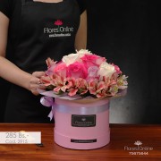 Arreglo Romantico Rosas Pink (Cod.2915)