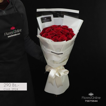 Bouquet Elite 18 Rosas (Cod.2924)