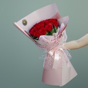 Bouquet Romantico Rosas Rojas (Cod.B195)