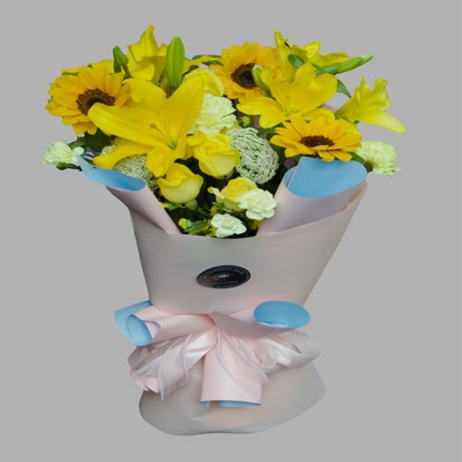 Bouquet de Lirios y flores Mix (Cod.B357)