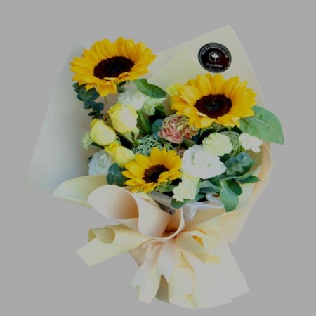 Bouquet Girasoles y flores Mix (Cod.B358)