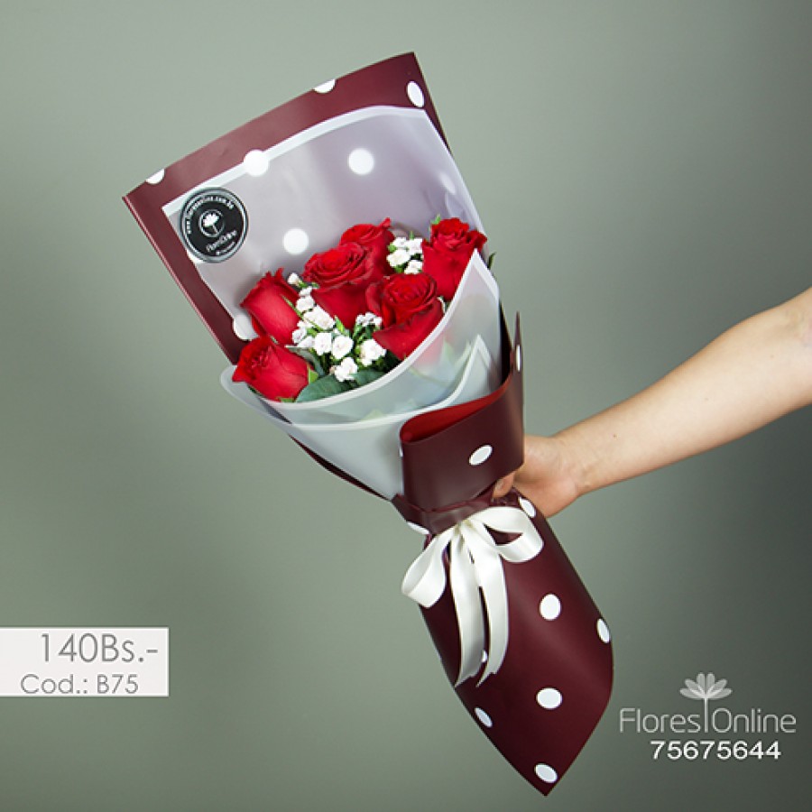 Bouquet Romantico Rosas (Cod.B75)