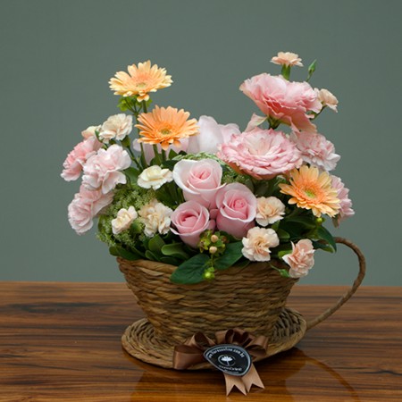 Cesta Tonos Pasteles (Cod.R113)