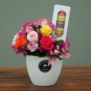 Rosas y Macarons (Cod.R118) Rosas y Macarons (Cod.R118)