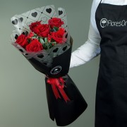 Bouquet Romance Rosa Roja (Cod.B97)